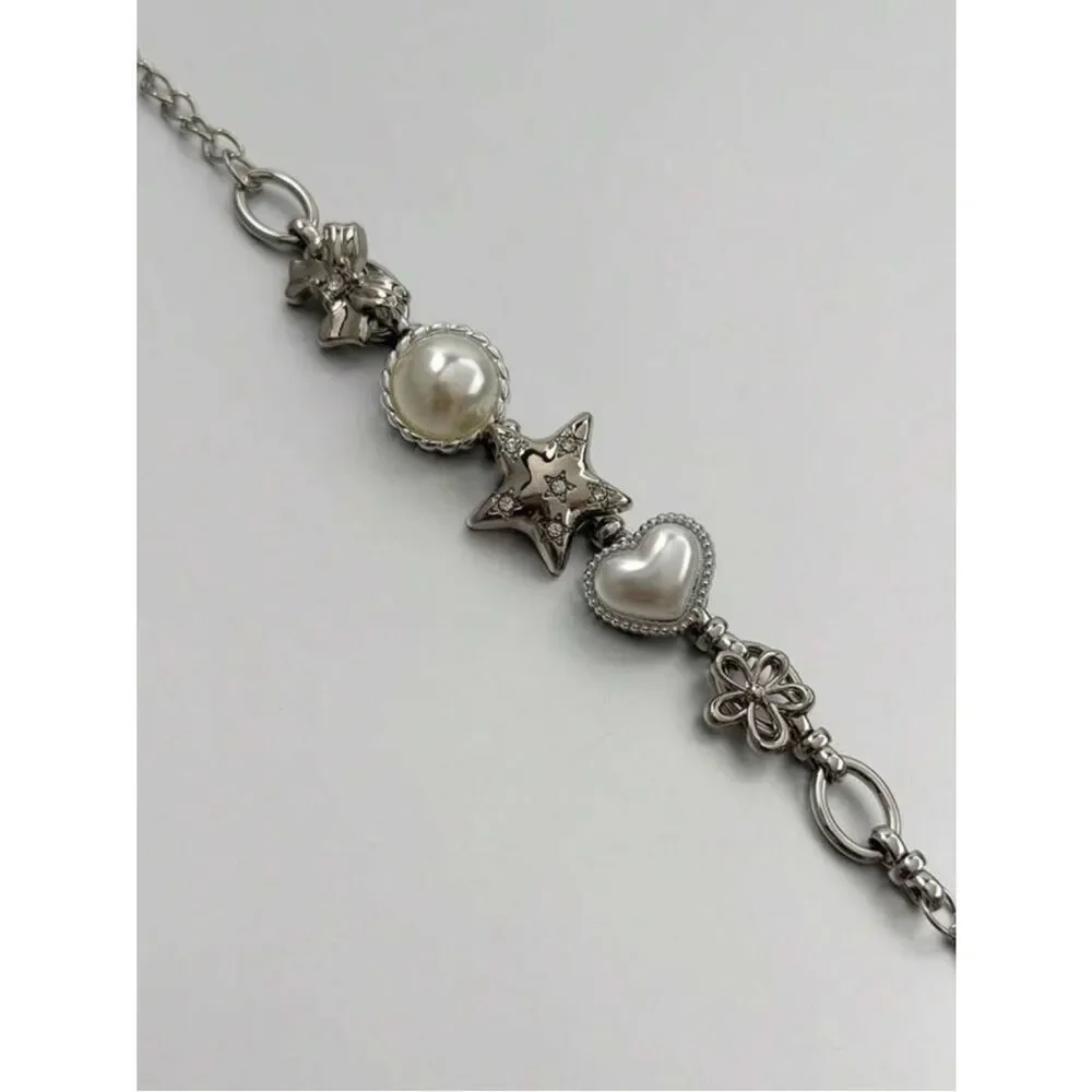 Anthropologie elegant silver